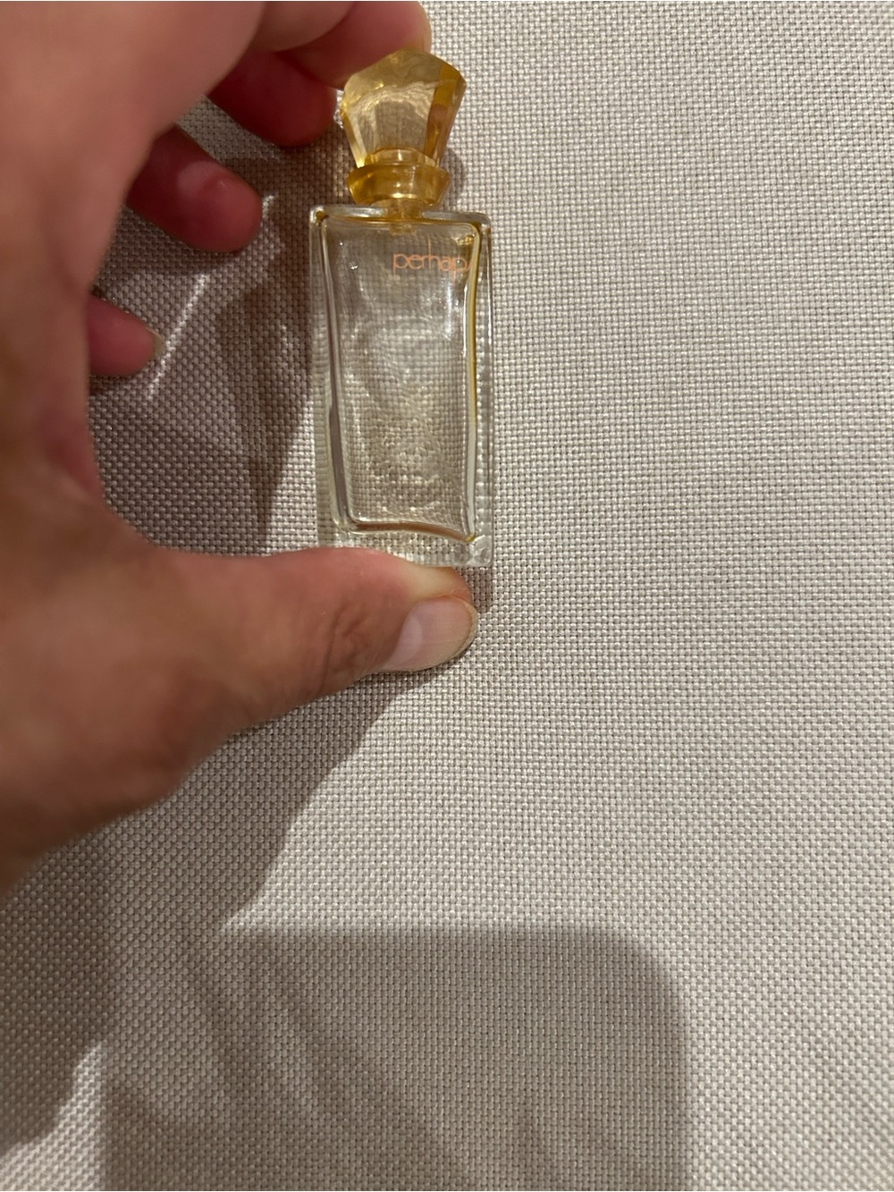 Perhaps - Bob Mackie 6ml PARFUM Empty Bottle